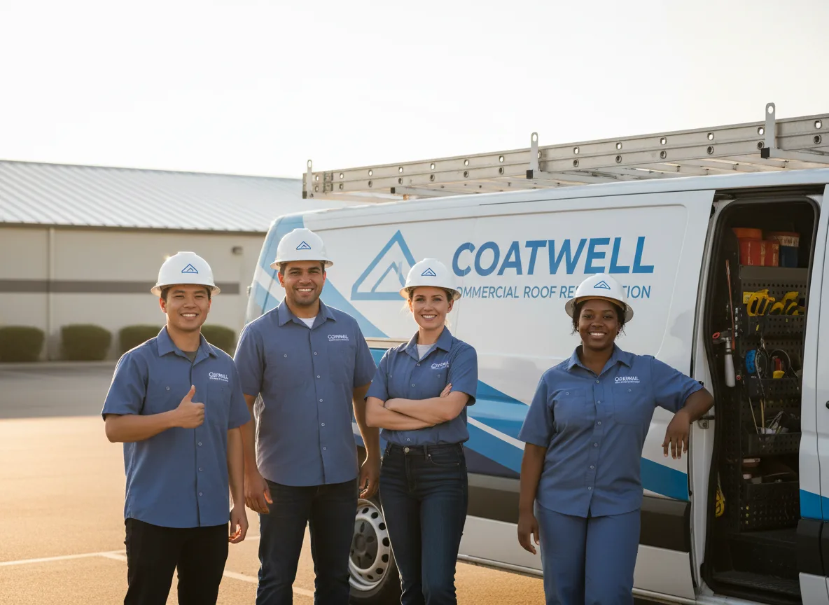 Commercial roof coating company in Lockwood, CA